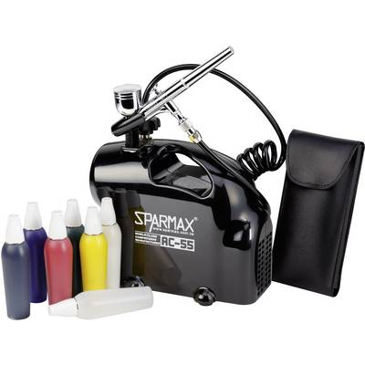 Kezdő festékszóró készlet Kompresszorral Sparmax SK-55 Double Action (SK-55)