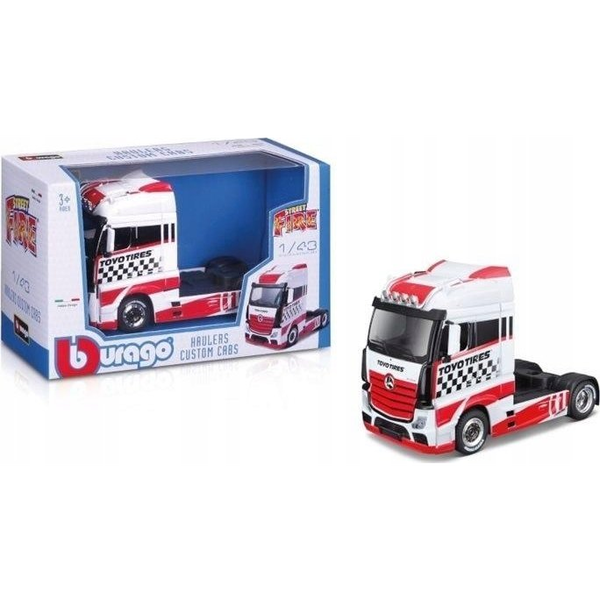 Bburago autómodell 1:43 Mercedes-Benz Actros Gigaspace (18-32201)