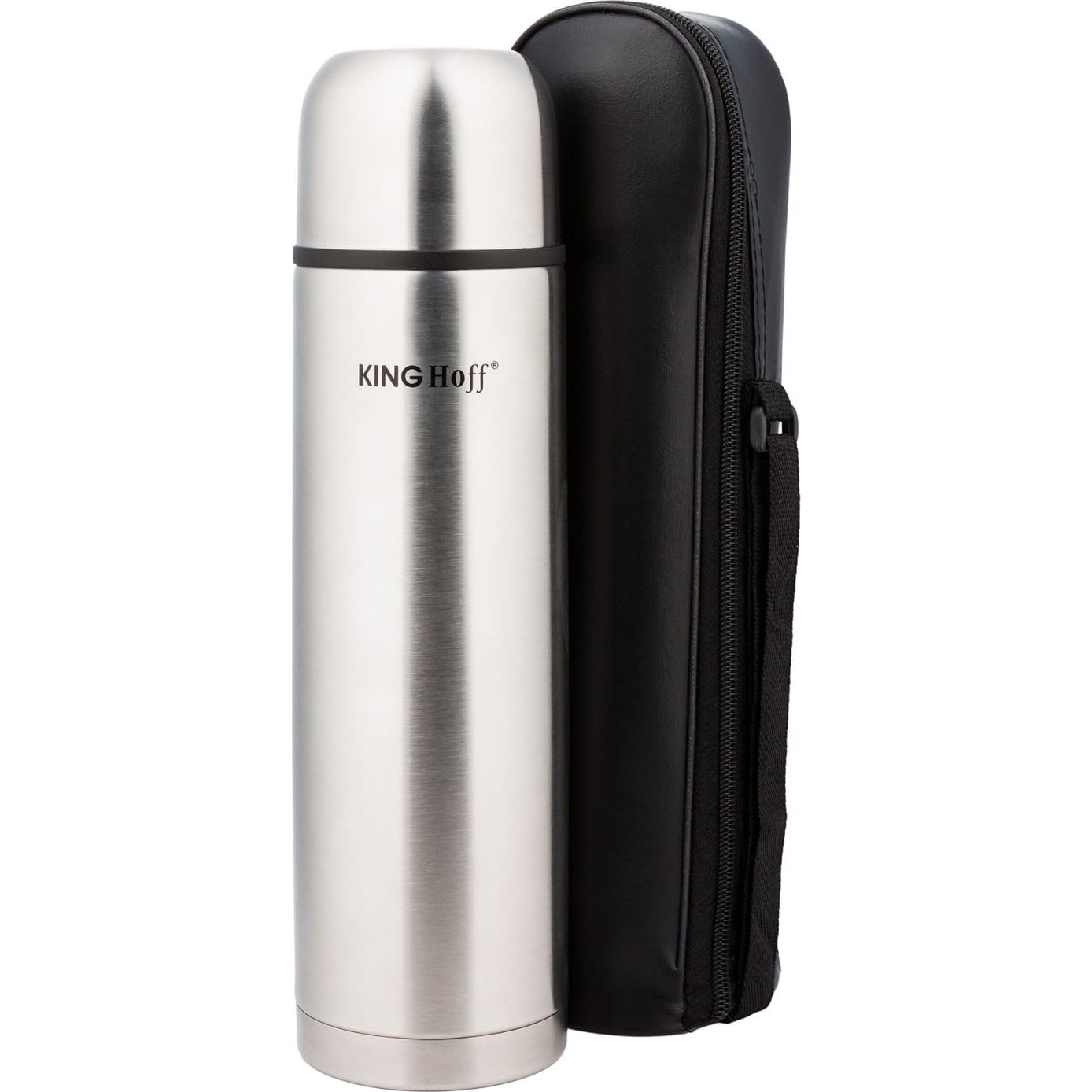 Kinghoff KH-4051 Termosz / Utazóbögre Tartóval 350 ml - Inox (KH-4051)