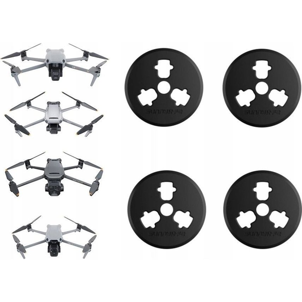 4x Osłona Pokrywka Zaślepka Zabezpieczenie do Silników DJI Air 3S / 3 / MAVIC 3 / MD912