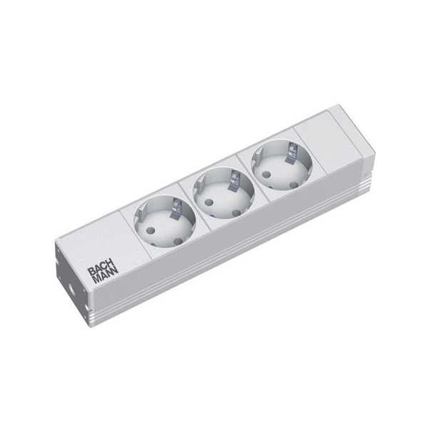 BACHMANN Zásuvková lišta 10 PDU 1U 3x zásuvky CEE 7/3 2m
