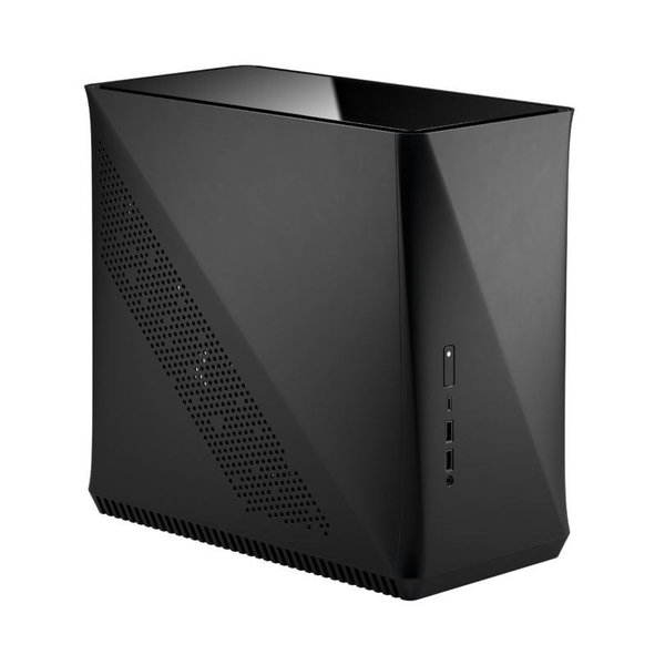 Fractal Design Era ITX táp nélküli ház Carbon - fekete (FD-CA-ERA-ITX-BK)