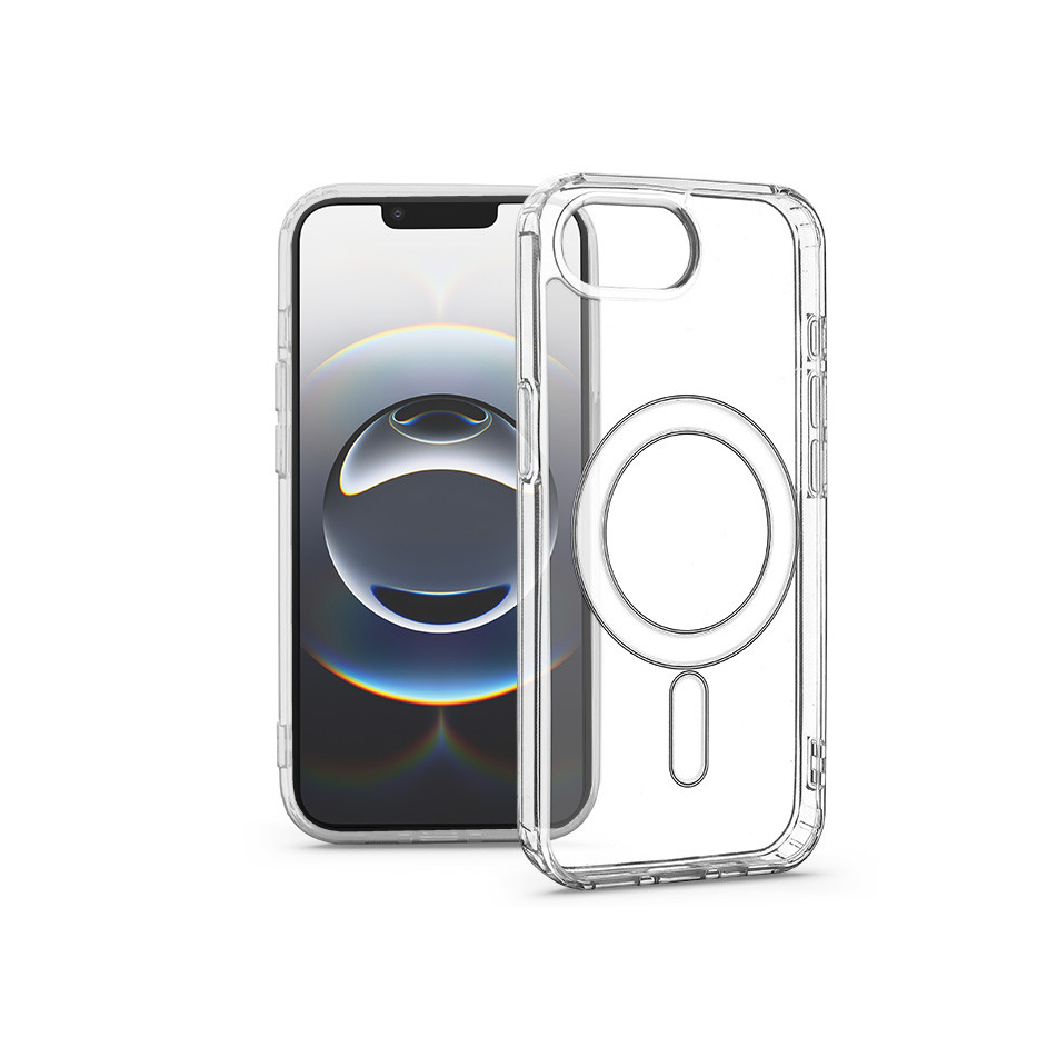Haffner Clear Mag Cover szilikon tok - Apple iPhone 16e - átlátszó (HF365966)