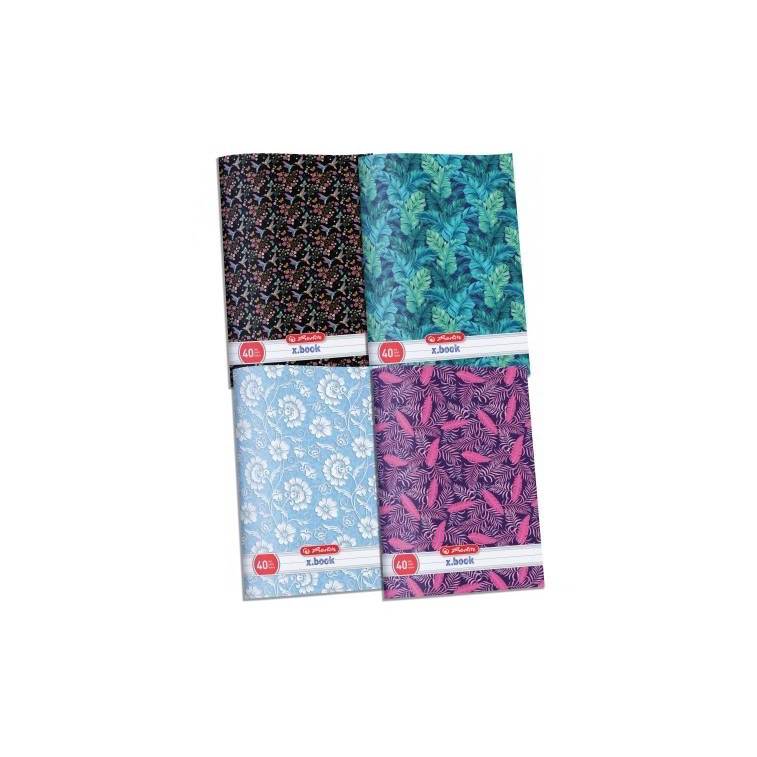 Herlitz Nature 40 lapos A5 kockás füzet többfajta (09544289)