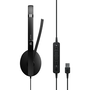 EPOS ADAPT 160T USB II Слушалки Жичен Лента за глава Офис/Център за обаждания USB Тип-A Черен