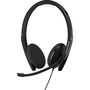 EPOS ADAPT 160T USB II Слушалки Жичен Лента за глава Офис/Център за обаждания USB Тип-A Черен