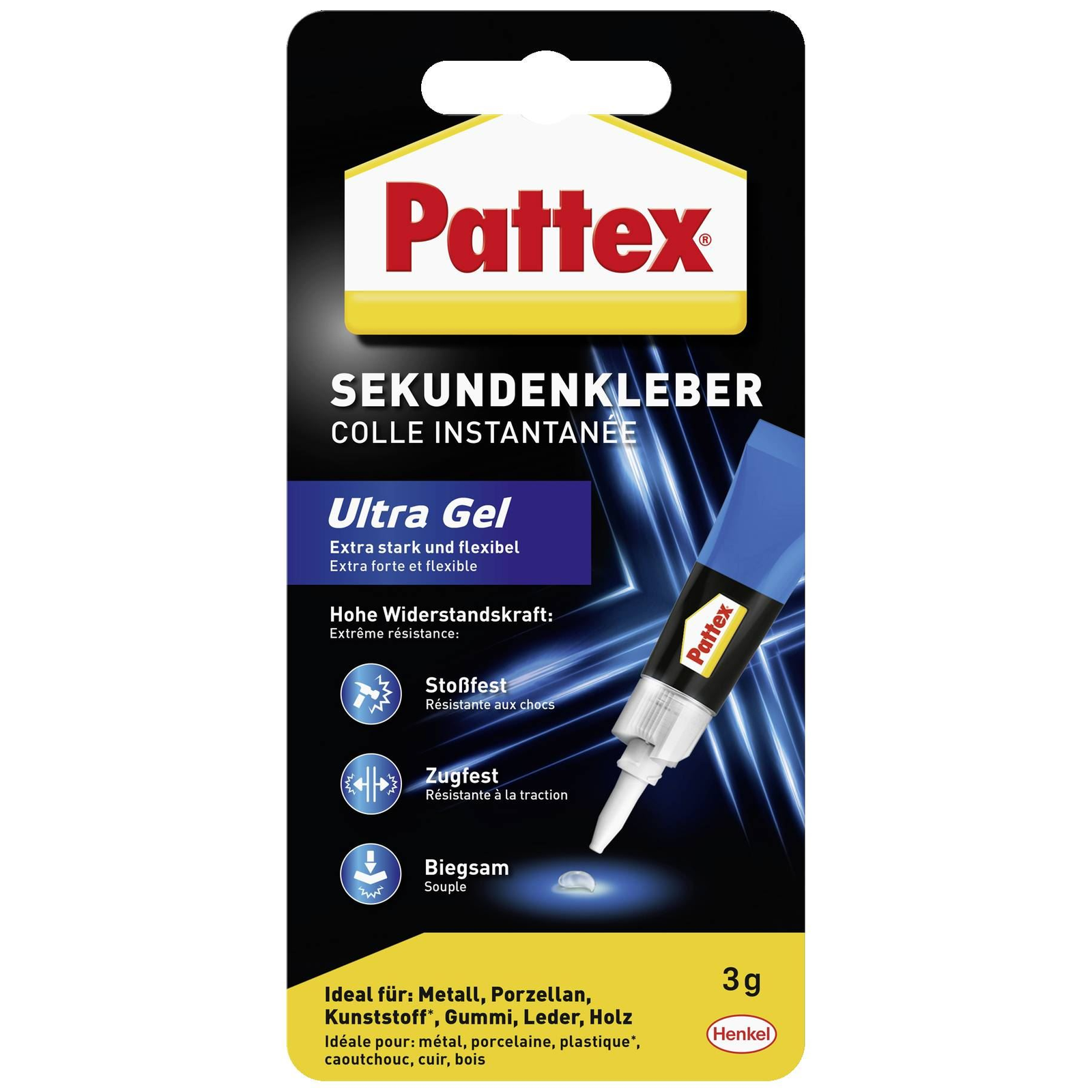 Pattex Ultra Gel rugalmas vízálló ragasztó (PSG2C) (PSG2C)