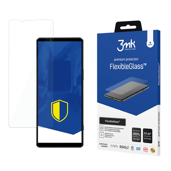 3MK FlexibleGlass hibrid törhetetlen üveg Sony Xperia 1 IV-hez 5903108477130