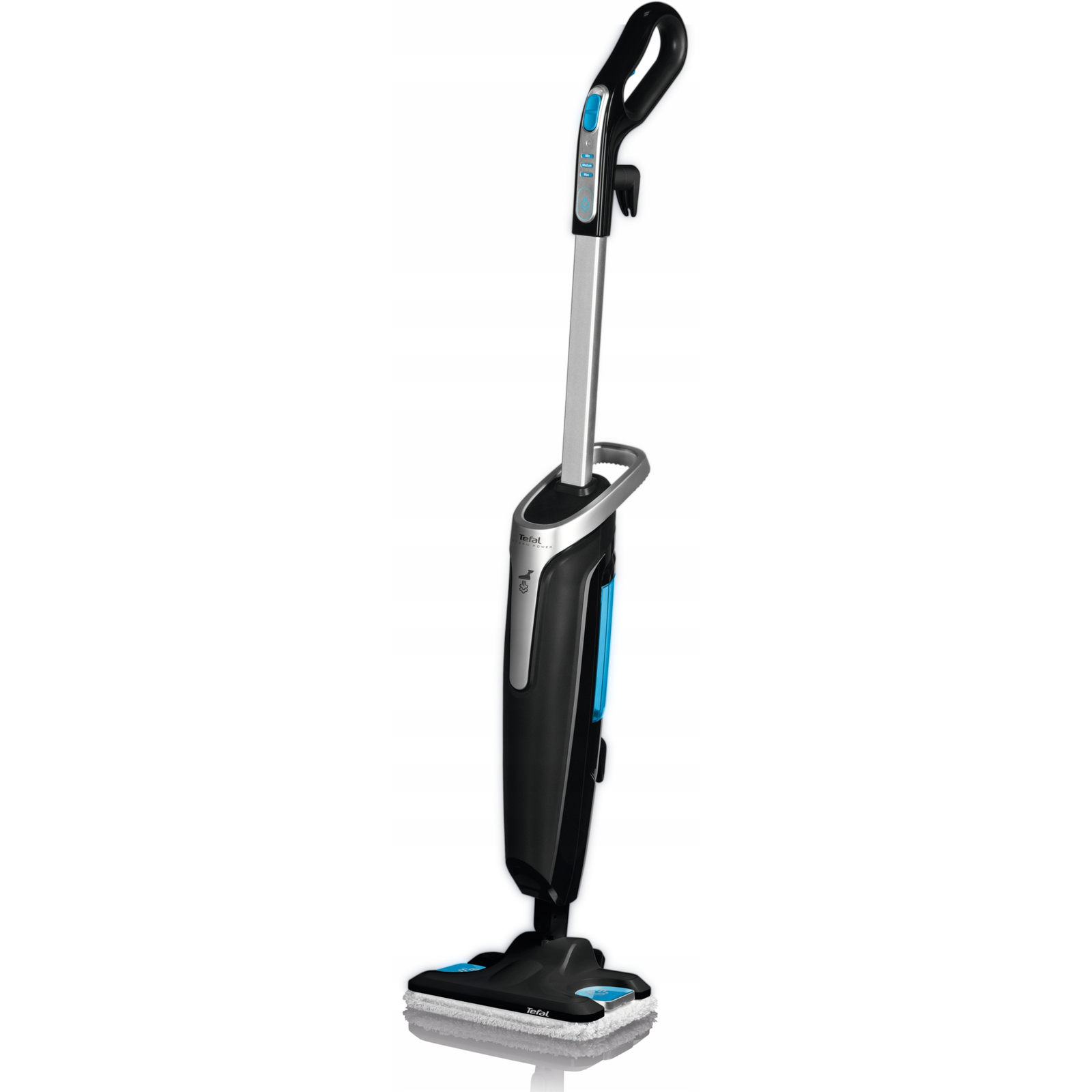 Tefal VP6555RH gőztisztító Hordozható gőztisztító 0,6 L 1200 W Fekete, Ezüst (VP6555RH)