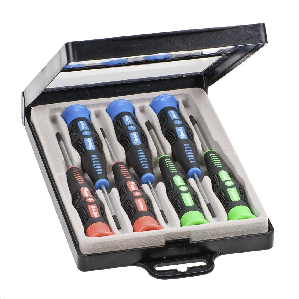 KWB PROFI CrV minősített csavarhúzó készlet, 7 db-os (146200) (146200)