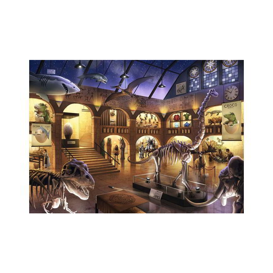 Ravensburger Exit A Természettudományi Múzeumban - 368 darabos puzzle (12925)
