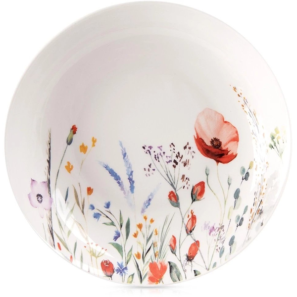 Talerz obiadowy głęboki porcelanowy MAKI 20,5 cm, 600 ml