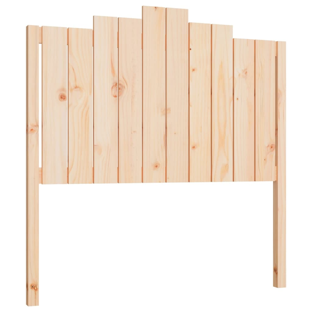 tömör fenyőfa ágyfejtámla 106x4x110 cm (818455)