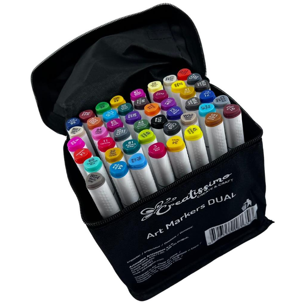 Creatissimo Művészfilc készlet, 48 db (81356)