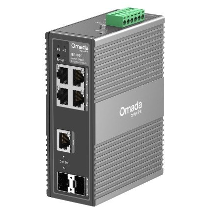 TP-Link Omada IES206G netværksswitch Administreret Gigabit Ethernet (10/100/1000) Sort