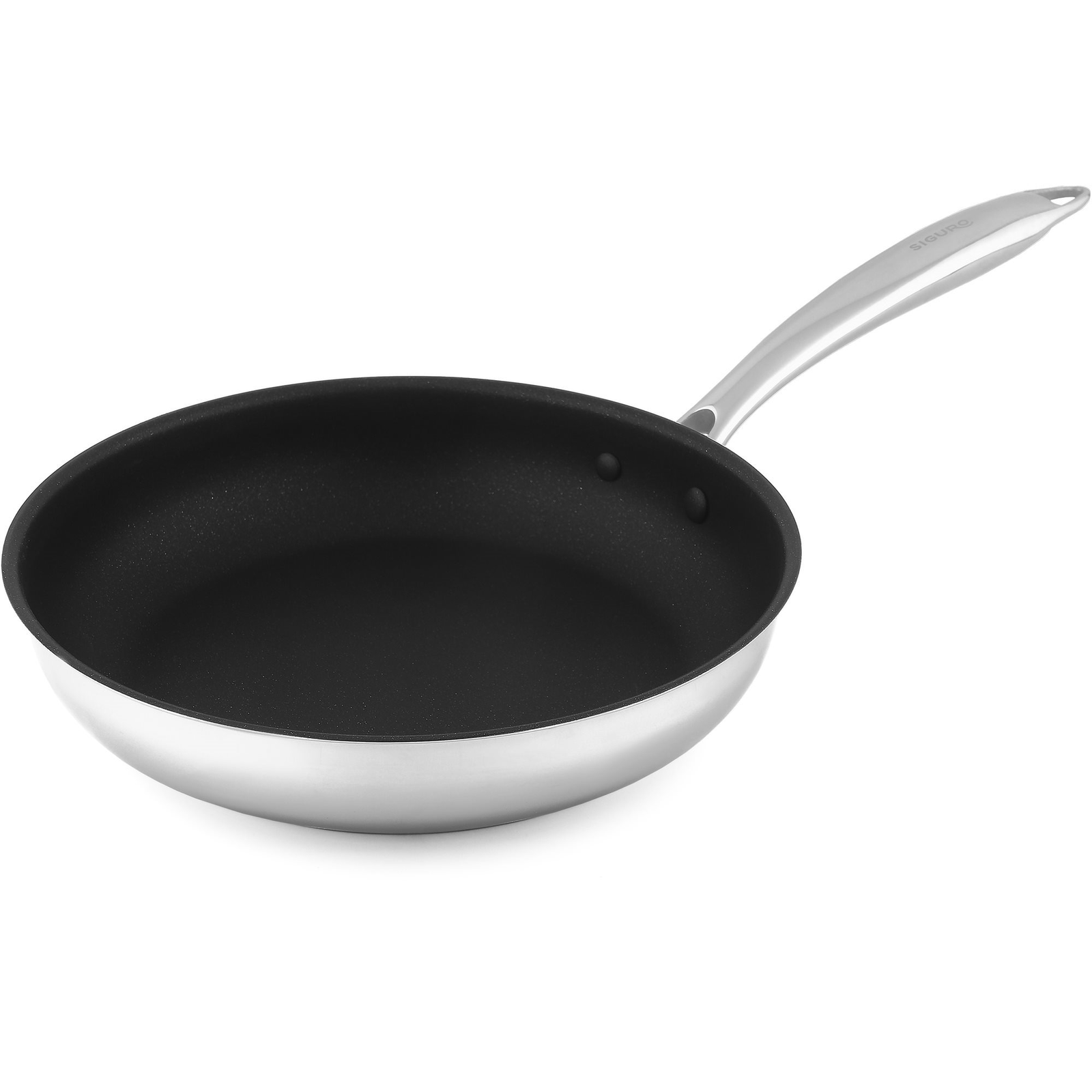 Siguro Pure Delight Rozsdamentes acél serpenyő ILAG® Profession tapadásmentes bevonattal, 28 cm (SGR-CS-P828SU)