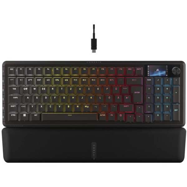 Vanguard PRO 96 (schwarz, DE-Layout, Corsair MGX Hyperdrive)