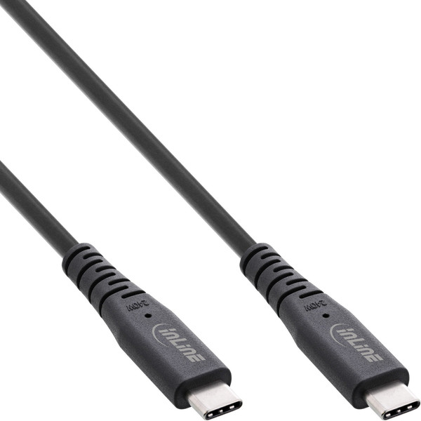 InLine 35904I cabo USB USB4 Gen 3x2 1,5 m USB C Preto