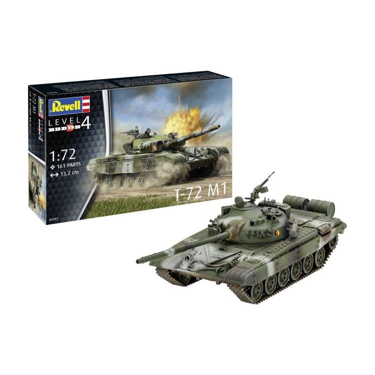 Revell 03357 T-72 M1 Tank műanyag makett 1:72 (03357)