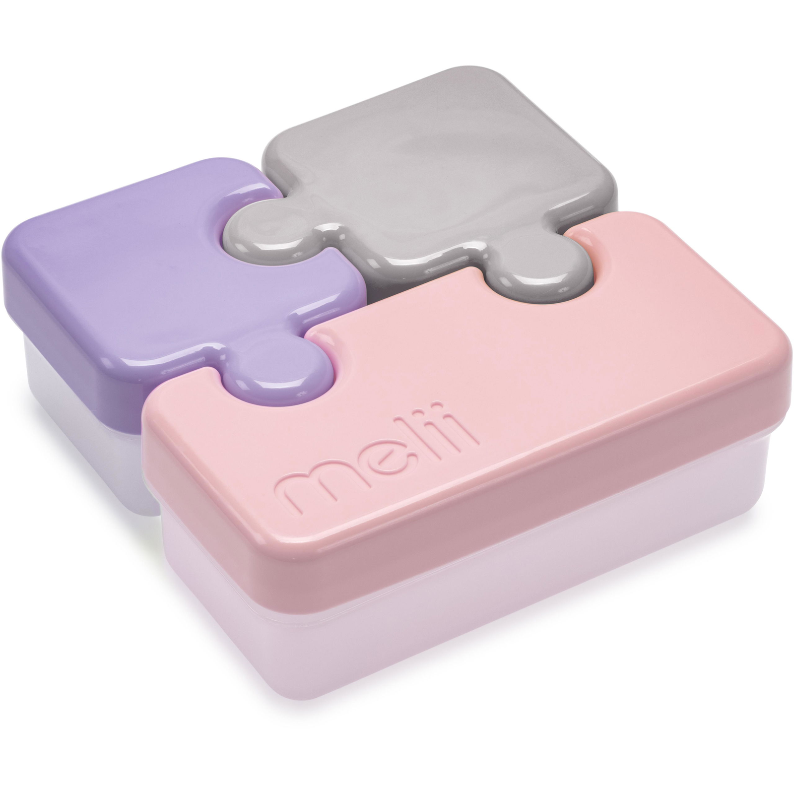 Melii uzsonnás doboz Puzzle rózsaszín, lila, szürke (790693152000)