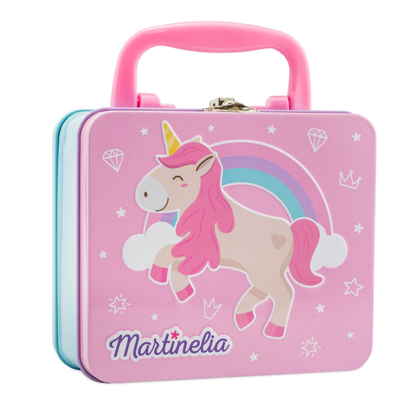 MARTINELIA LITTLE UNICORN BEAUTY SET IN METAL BOX