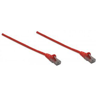 Intellinet Cat6 UTP 5m Red cavo di rete Rosso U/UTP (UTP)