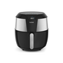 Tefal Easy Fry EY701D Normál 5,6 L Önálló készülék 1850 W Forrólevegős sütő Fekete, Rozsdamentes acél