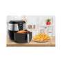 Tefal Easy Fry EY701D Normál 5,6 L Önálló készülék 1850 W Forrólevegős sütő Fekete, Rozsdamentes acél