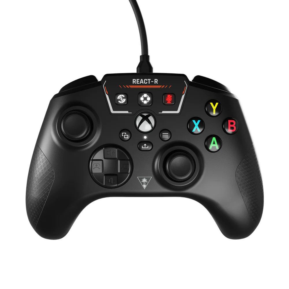 Turtle Beach React-R Fekete USB Gamepad Analóg/digitális PC, Xbox One, Xbox Series S, Xbox Series X (TBS-0730-05)