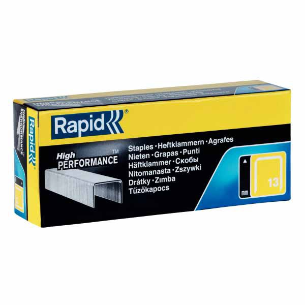 Rapid 13/10 sárga horganyzott 5000db/csomag tűzőkapocs (11840600 N)