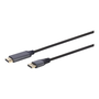 Gembird CC-DP-HDMI-4K-6 DisplayPort- HDMI kábel 1.8m