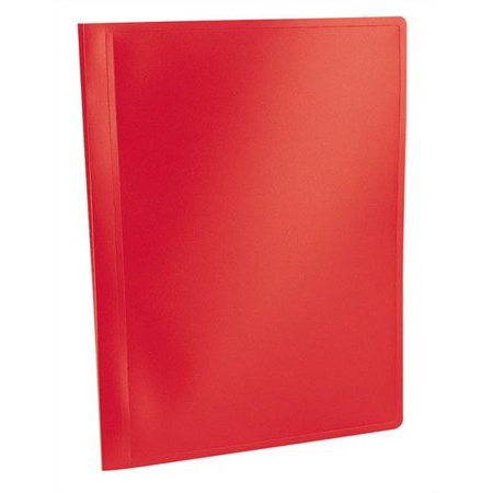 VIQUEL Bemutatómappa, 20 zsebes, A4,  "Essentiel", piros (IV504001)