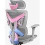 Fotel gamingowy Anda Seat X-Air Pro Size XL Mesh Gray Twilight
