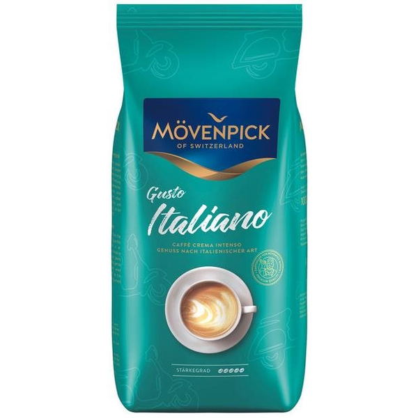 MÖVENPICK of SWITZERLAND CAFFE CREMA GUSTO ITALIANO, szemes, 1000g