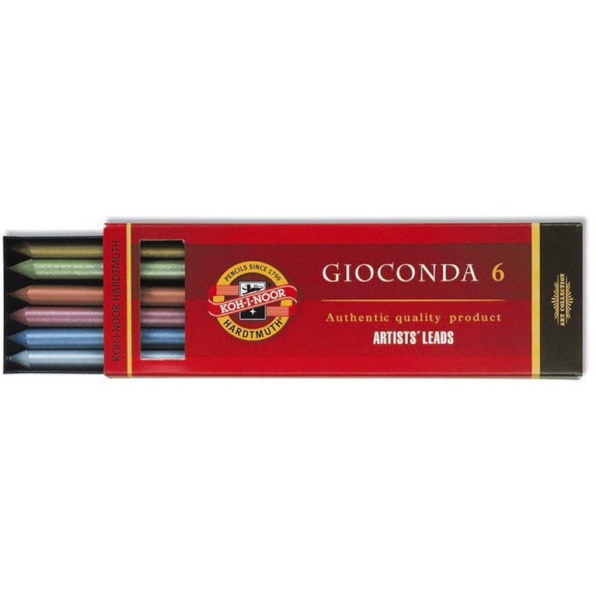 Koh-I-Noor Giconda Metallic Grafitbél szett - Vegyes szín (6 db) (7110041000)