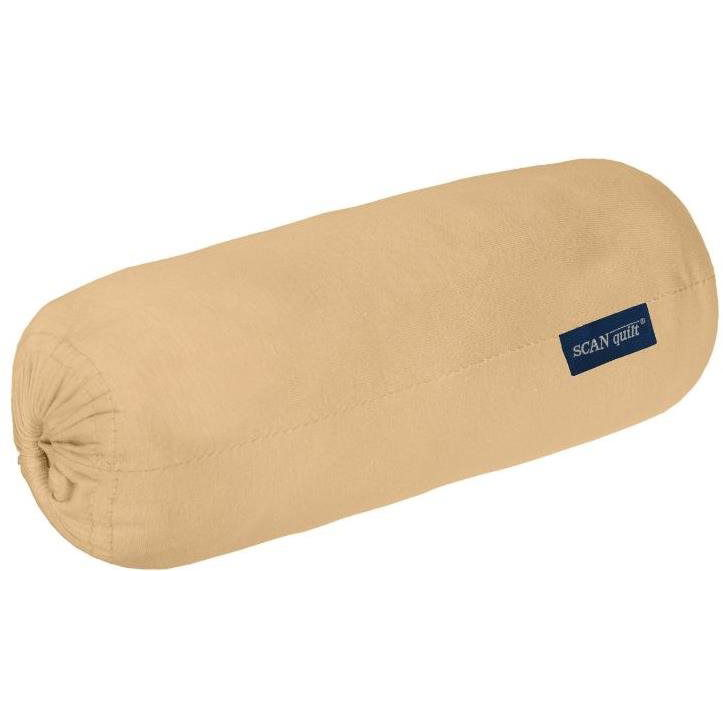 SCANquilt JERSEY SOFT lepedő, mogyoróbarna, 90×200 cm (33393)