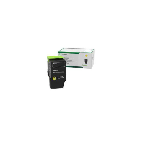 Lexmark 78C20Y0 tonerpatron 1 stk Original Gul