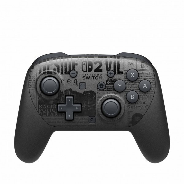 Nintendo Switch 2 Pro Controller - Resident Evil Requiem Edition Μαύρος (Μαύρο) Bluetooth Gamepad Αναλογικά / Ψηφιακά Nintendo Switch 2