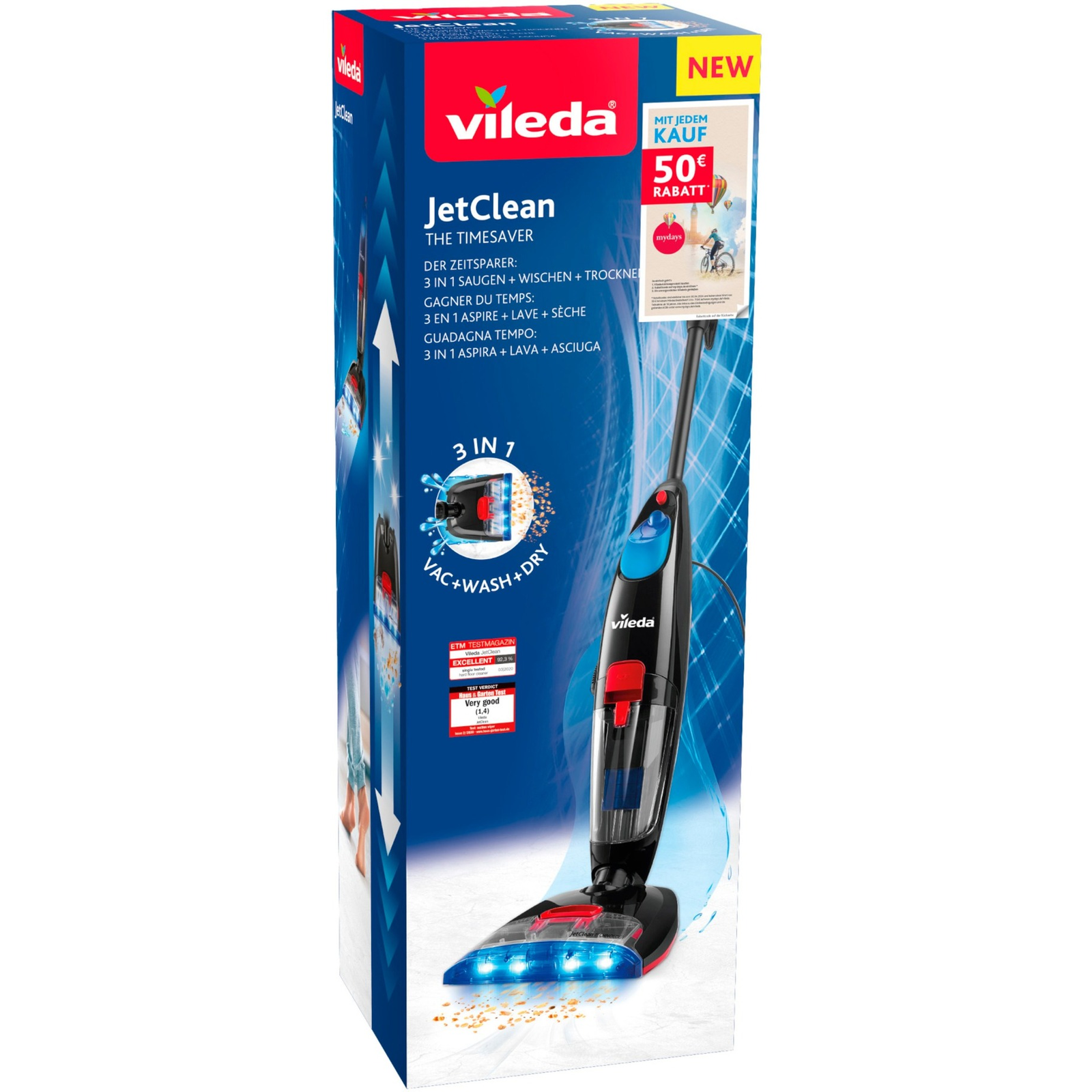 Vileda 172581 JetClean Elektromos felmosó (172581)