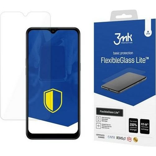 3mk FLEXIBLE GLASS LITE képernyővédő üveg (2.5D, flexibilis, ultravékony, 0.16mm, 6H) ÁTLÁTSZÓ Samsung Galaxy A10s (SM-A107F) (GP-127293)