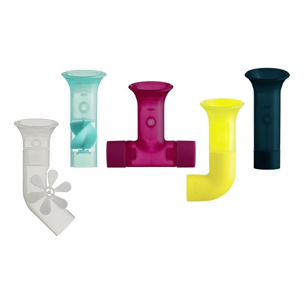 Tomy Boon B11379 juego, juguete y pegatina de baño Juego de tuberías para jugar en el baño Multicolor