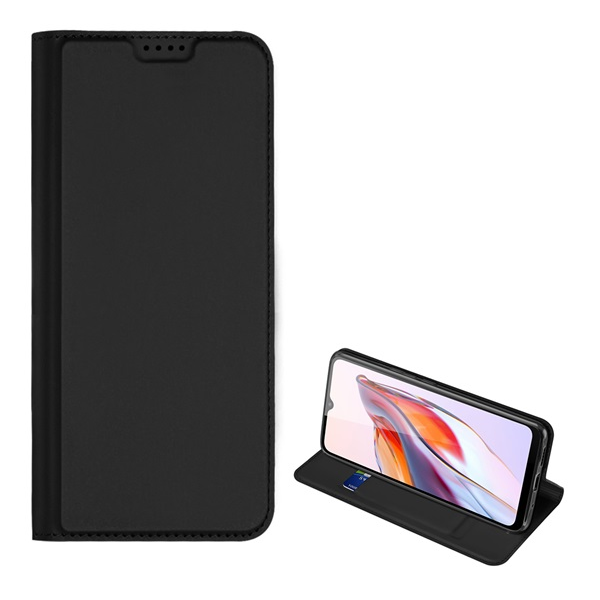 Dux Ducis Skin Pro Xiaomi Redmi 12c Flip Tok - Fekete