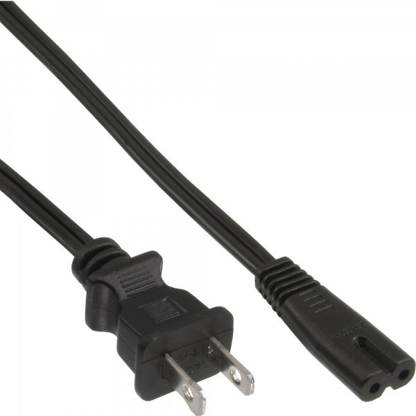 InLine B-16654U cavo di alimentazione Nero 1,8 m NEMA 1-15P IEC C7