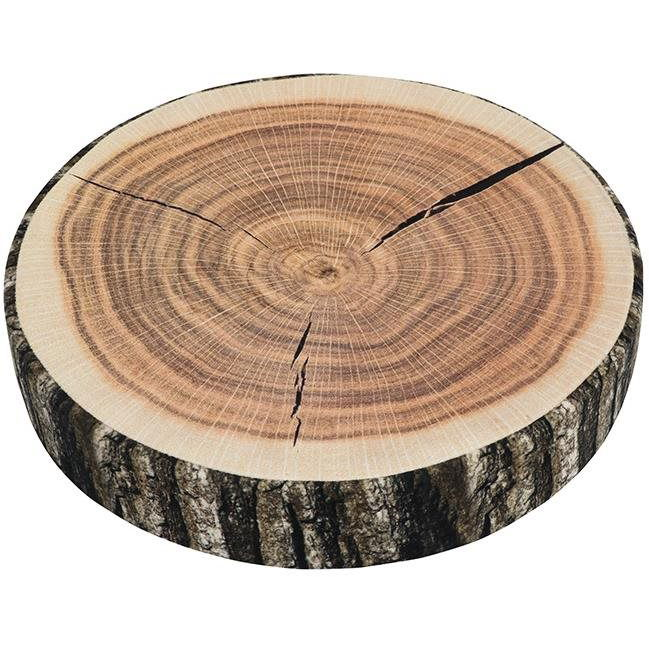 BELLATEX ORESTE - kerek, 38 × 6cm, 38/117, fa mintájú (2965)