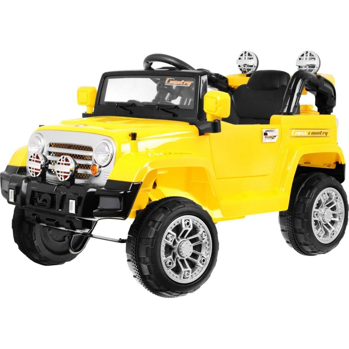 Ramiz Jeep JJ245 Elektromos autó - Sárga (PA.JJ245.ZOL)