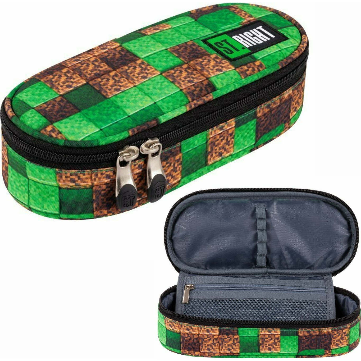 Majewski St. Right Ovális Tolltartó - Pixel Cubes (5903235666858)