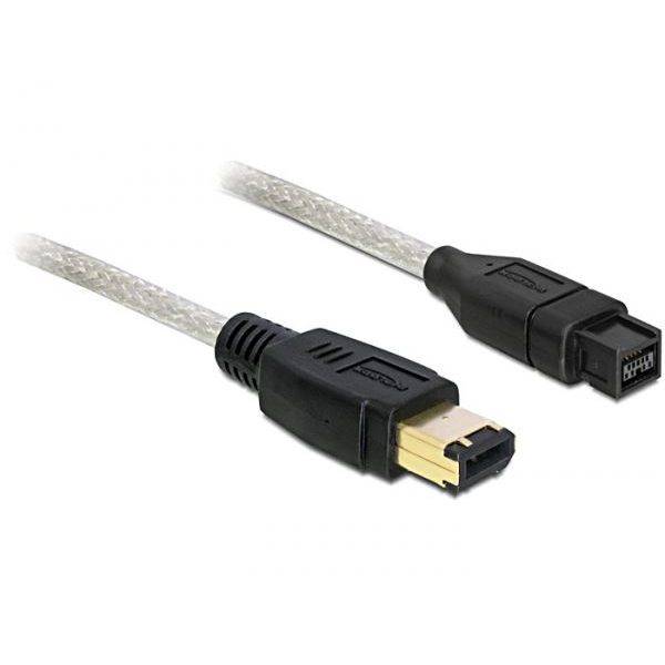 Delock FireWire kábel 2m 9t/6t (82596)
