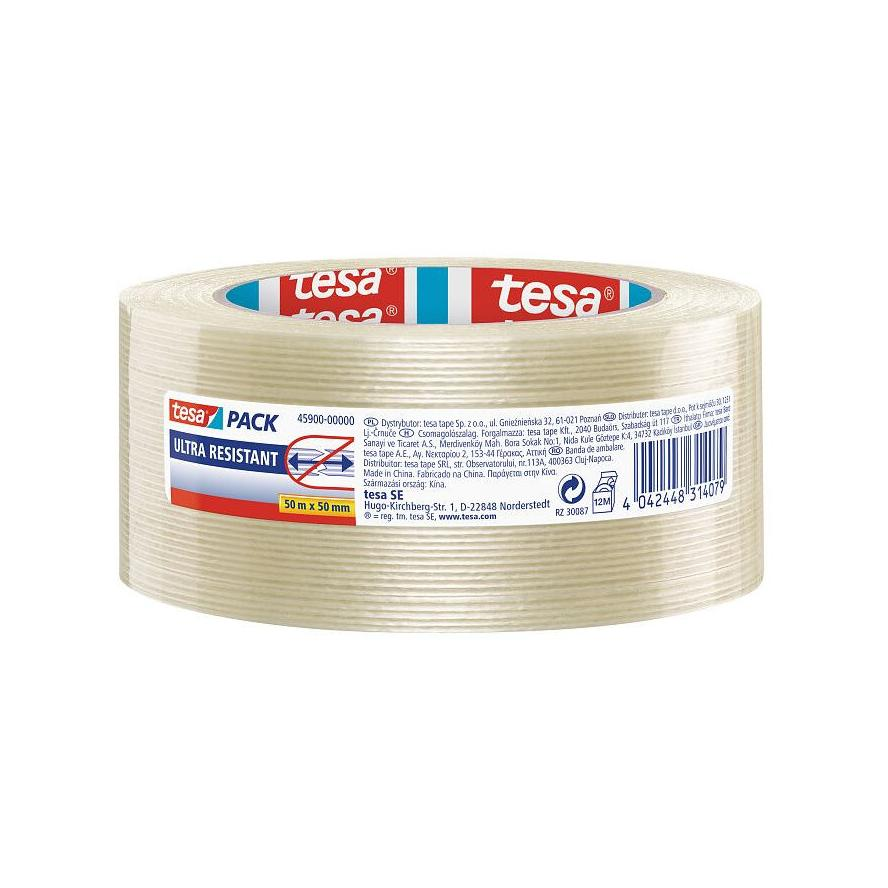 Tesa ULTRA RESISTANT (45900-00000-00) Filament ragasztószalag pack® Átlátszó (H x Sz) 50 m x 50 mm 1 db (45900-00000-00)