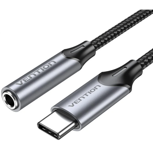 Vention Adaptér / Prevodník Audio Aux USB-C na MiniJack 3.5mm, 1m