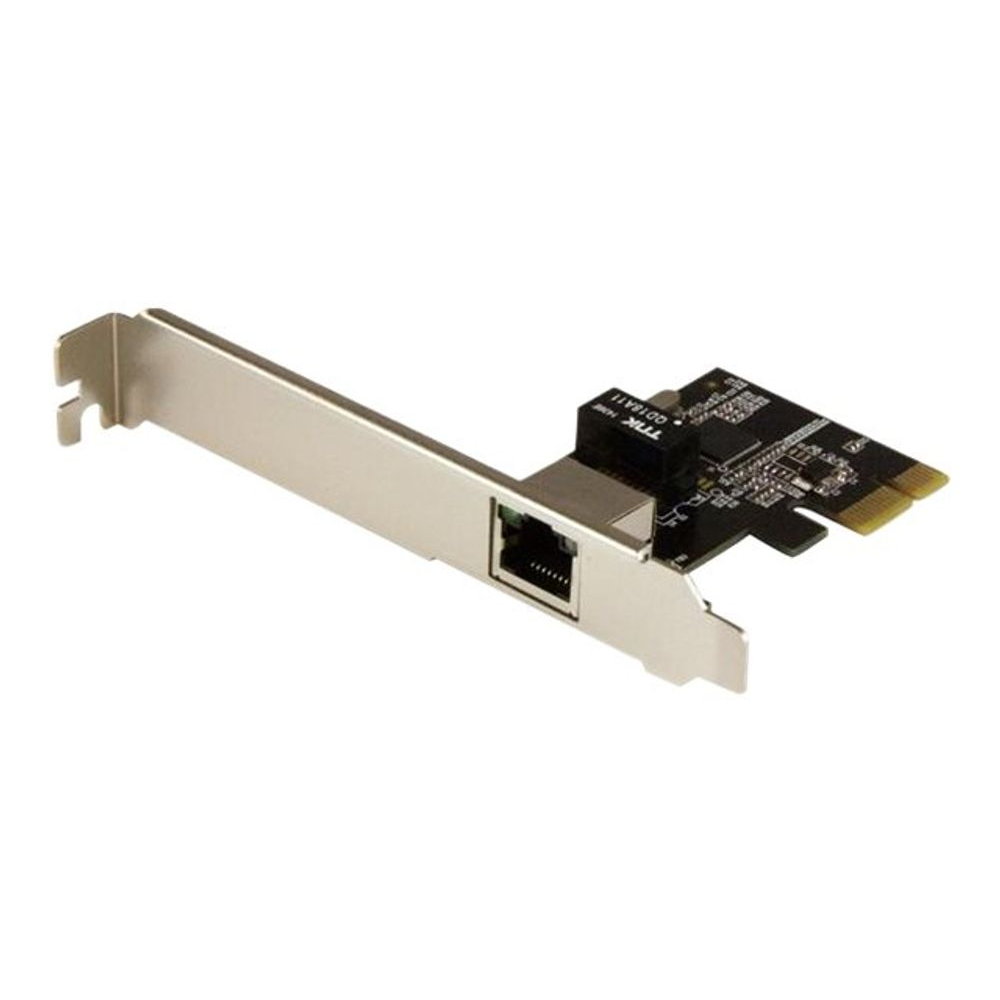 StarTech.com 1-Port Gigabit Ethernet Network Card - PCI Express, Intel I210 NIC - Single Port PCIe Network Adapter Card with Intel Chipset (ST1000SPEXI) - network adapter - PCIe (ST1000SPEXI)